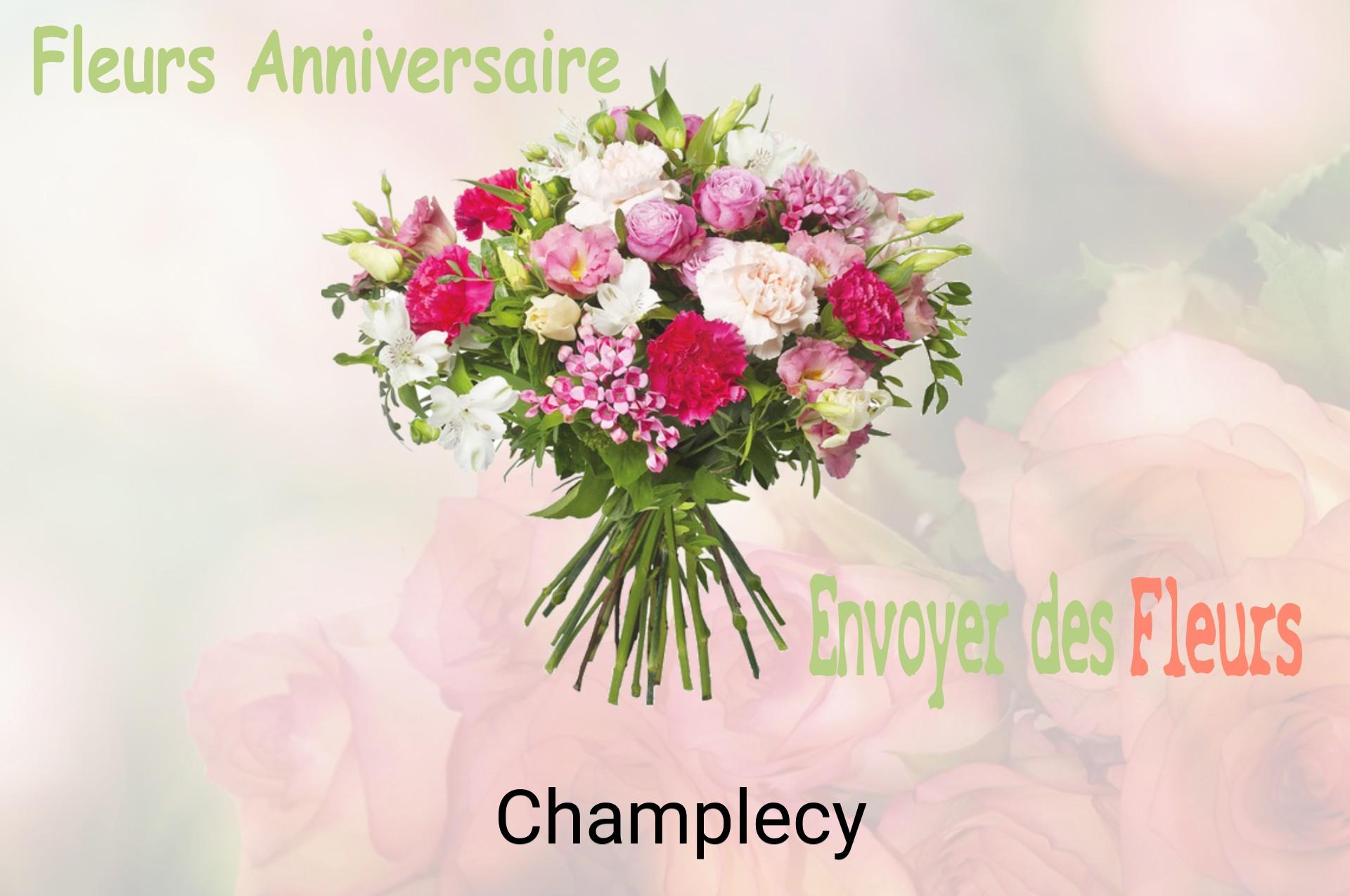 Bouquet de fleurs d’anniversaire livré à Champlecy